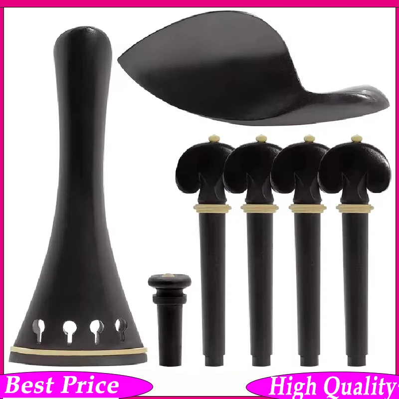 4/4 Ebony Violin St…