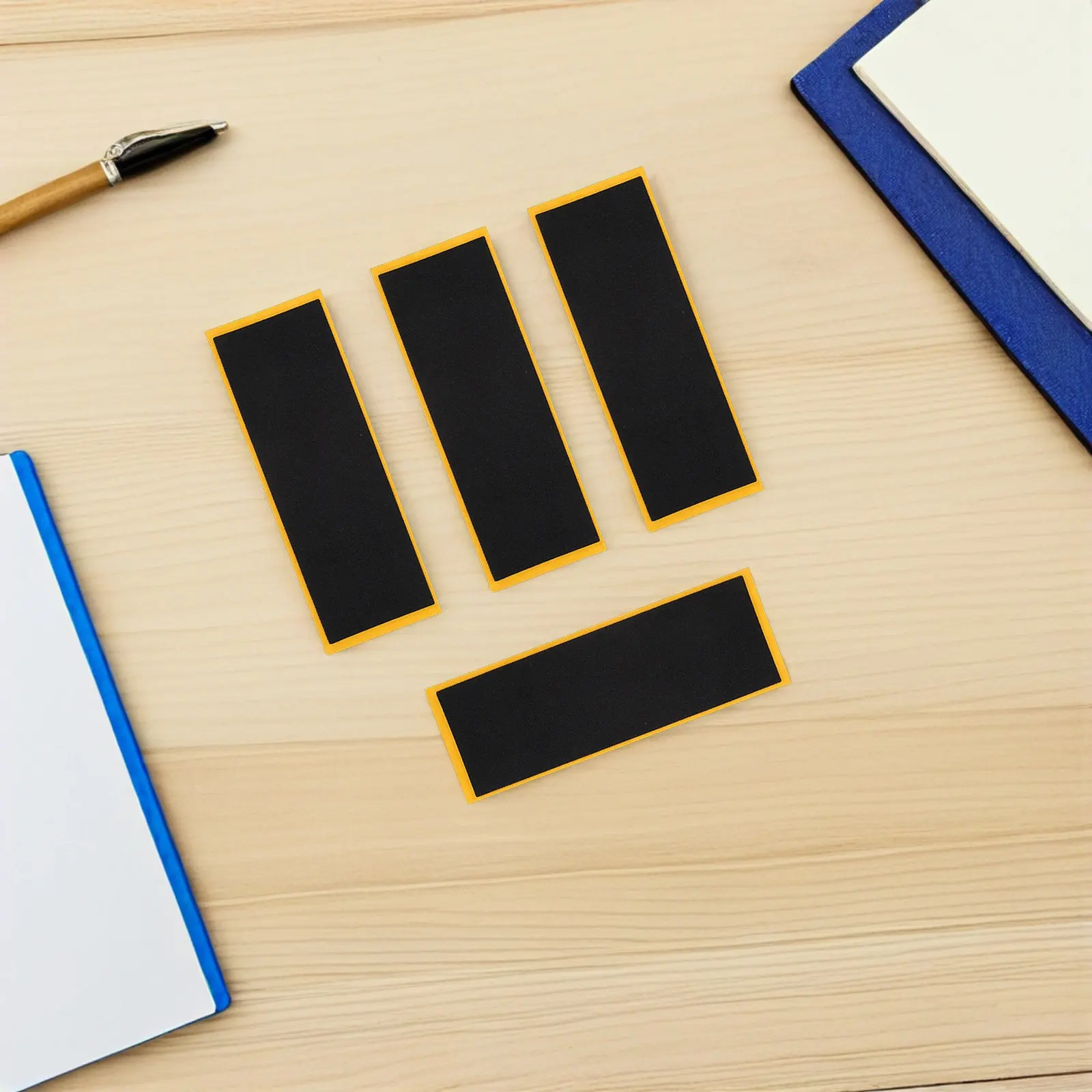 

12Pcs Fingerboard Foam Grip Tape Reliable Non-Slip Surface Smooth Finish Easy Installation Suitable for Mini Skateboard