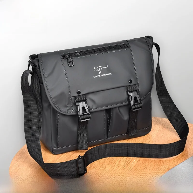 

Новая мужская повседневная сумка через плечо из ткани Ox на одно плечо, мотоциклетная повседневная сумка через плечо в стиле ретро, сумка Mailman Faionable Street Sle Spiel