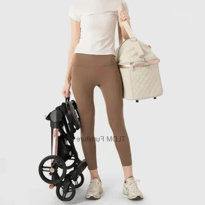 Dog Multifunctional Decker Pet Folding Strollers Double for Stroller Dogs Double Lightweight Out Pet Cart for Small Cat and Dogs