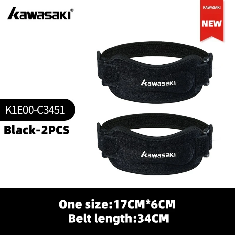 Kawasaki Sports Knee Master MAX Patella Kniebeschermer C3450 & C3451 & C3456 Basketbal Hardlopen Badminton kniesteun