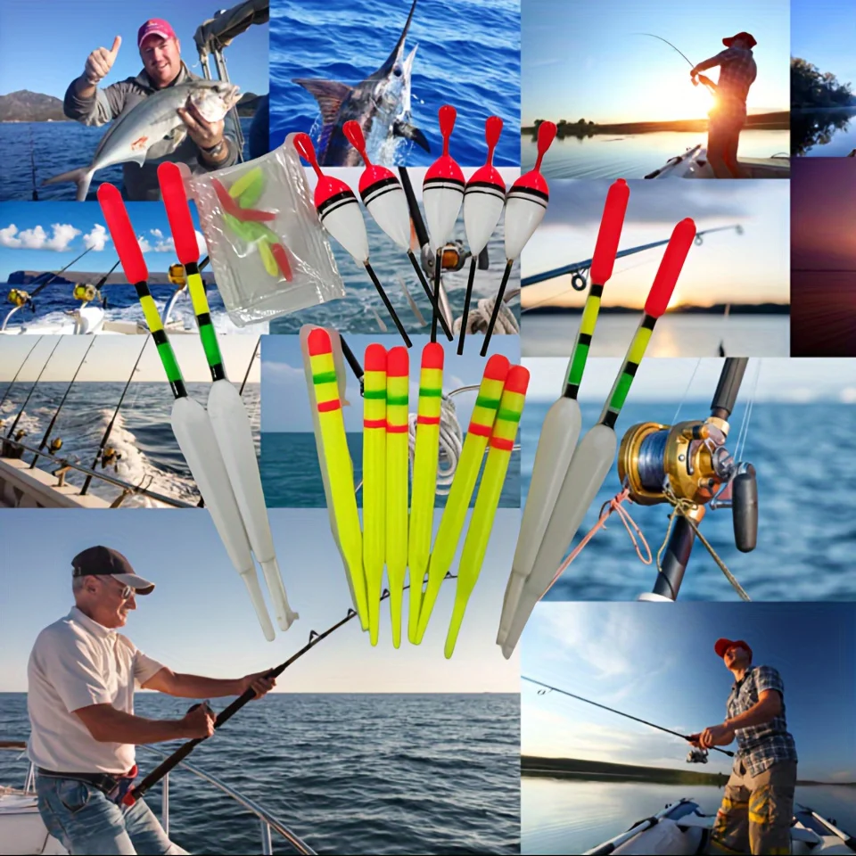 

Набор рыболовных поплавков (15 шт./лот) – Акция! Разные размеры и цвета, пенопластовые поплавки-буйки для рыбалки, рыболовные снасти и аксессуары.