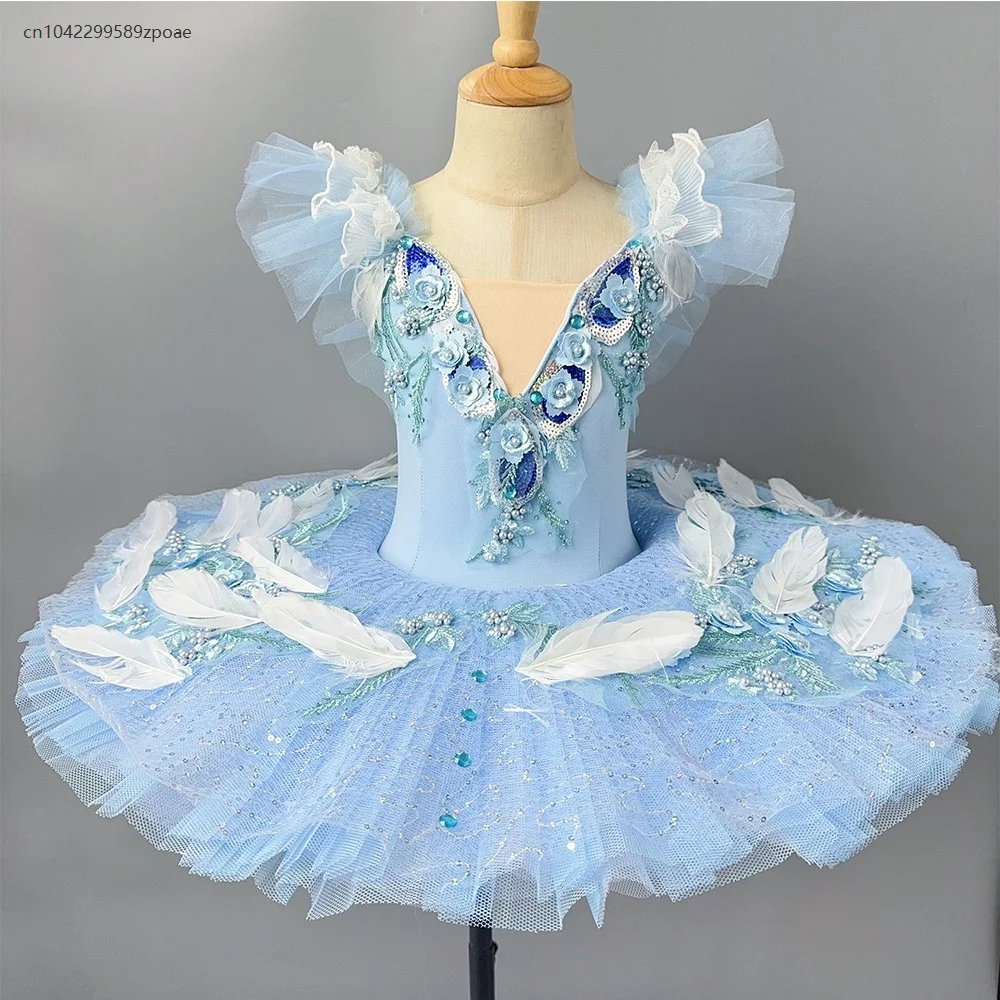 

Bluebird Ballet Tutu Swan Lake Dance Costume Girls Classical Ballet Tutu Children Women's Ballet Tutu Princess Dance Dress 2025