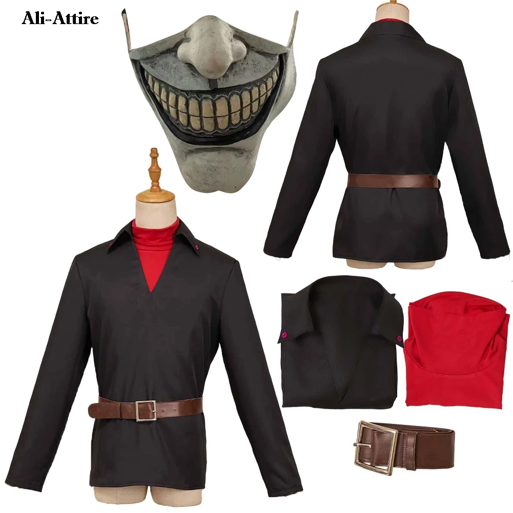 2021 فيلم الهاتف الأسود تأثيري المنتزع قناع علوي حفلة تمويه النساء الرجال لعب الأدوار هالوين زي كرنفال وتتسابق البدلة