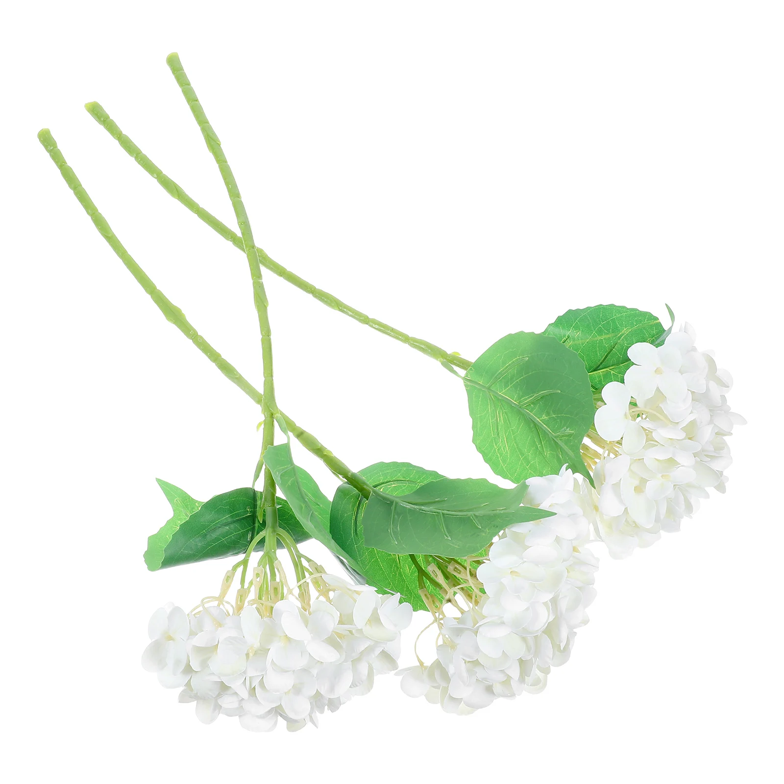 

3pcs Artificial Hydrangea Fake Flowers for Dining Table Indoor Centerpiece Wedding Party Decoration Plastic Faux Hydrangeas