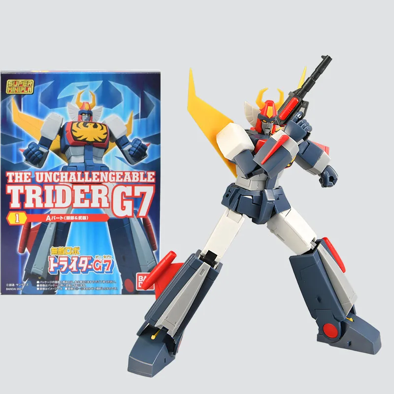 Bandai Asli SMP THE UNCHALLENGEABLE TRIDER G7 COMMAND OF GEAR Warrior Hadiah Mainan Perakitan Gigi Phoenix Anak Listrik