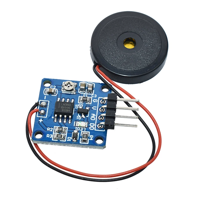 5V Piezoelectric Film Vibration Sensor Switch Module Piezoelectric Shock Tap Sensor TTL Level Output For Arduino UNO MEGA2560