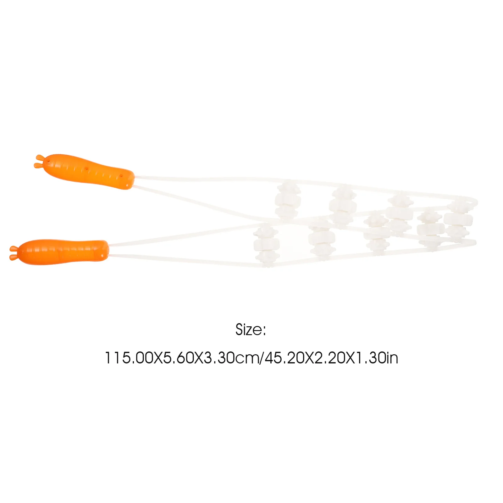 Rullo per massaggio alla schiena Massaggiatore per strisce per tirare indietro per alleviare il dolore muscolare Strumento di allungamento portatile per uso in palestra a casa