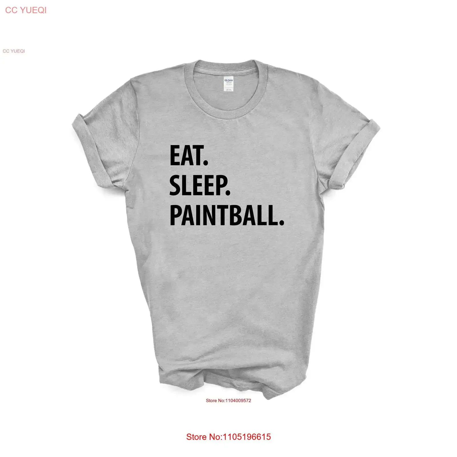 Paintball T Shirt Eat Sleep s 1215 vintage Washed homme Slightly fashion streetwear Stretched Breathable Unisex Versatile