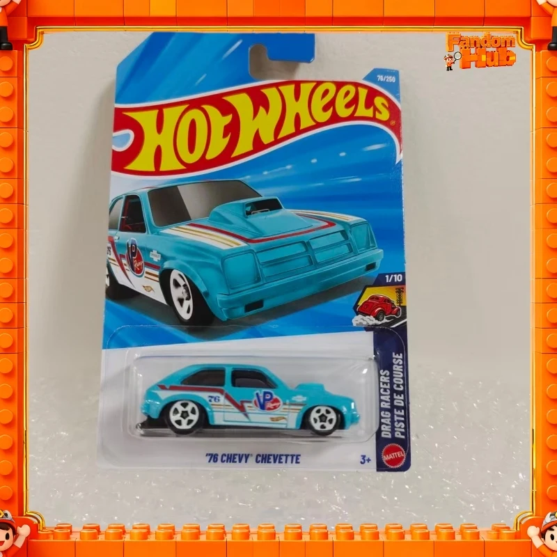 ホットウィール シリーズ 2026c ダイキャストカー # 76 シボレー シェベット 1:64 スケール 合金＆プラスチック製 コレクターズトイ ファンへのギフト