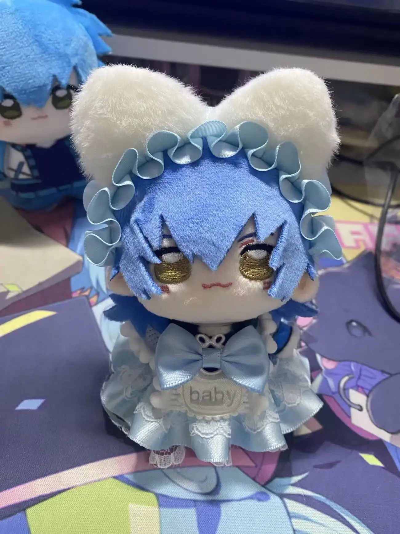 Stuffed Animals 10cm Ddmd Aoba Attributes Soft Cotton Doll Starfish Body Cartoon Mini Keychain Toy Figures Fans Decor Gifts
