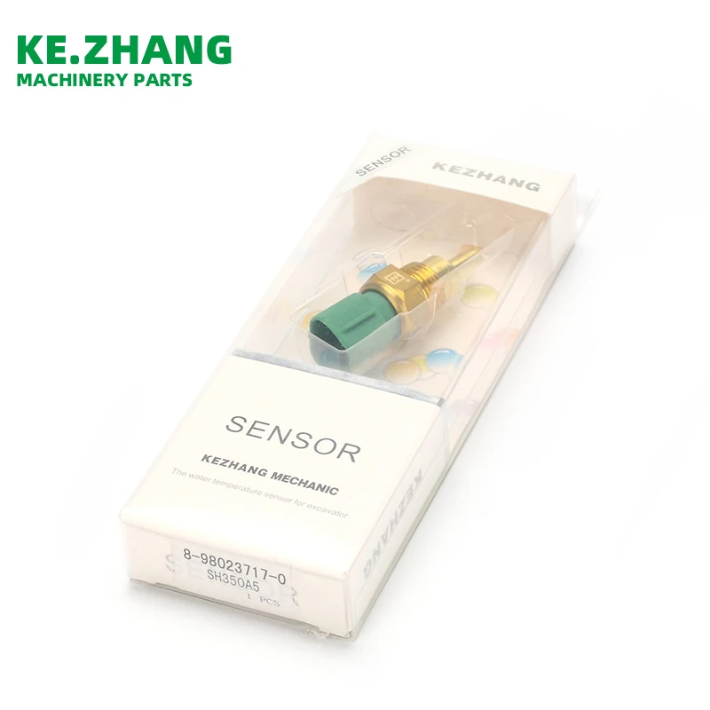 Kezhang Mechanic Excavator water temperature sensor switch SH350-5 A5 8-98023717-0 8980237170 For Construction Machinery Parts