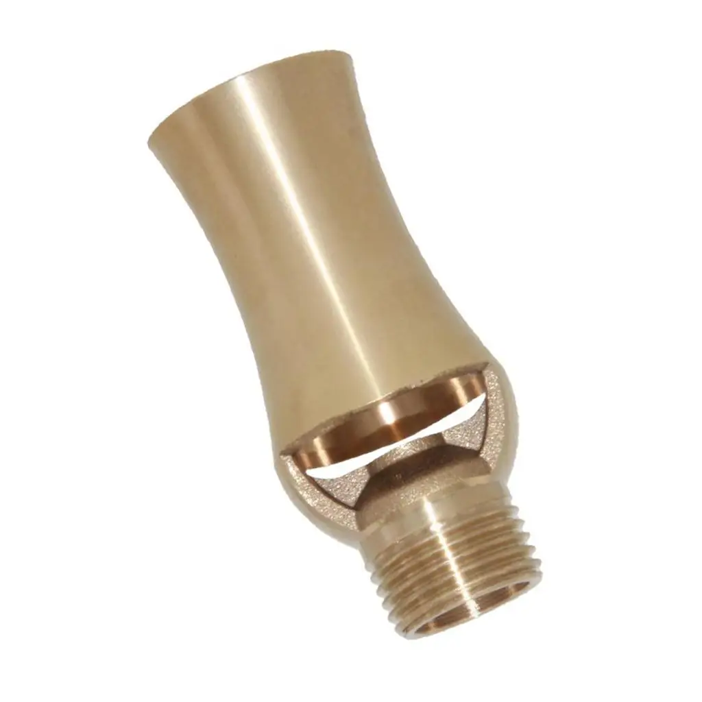 Brass Water Spray Nozzle DN15 Garden Fountain Head Decorative Source for Outdoor Public Area
