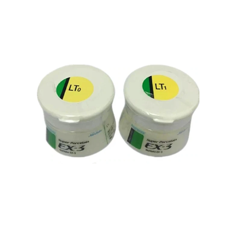 

Dental Material Noritake EX-3 Porcelain Powder Super Luster LT0 LT1 TBlue 50g for Metal Porceain