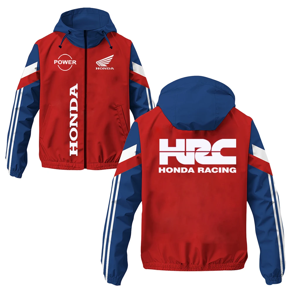 

Spring Honda Motorcycle Jacket, Wear-Resistant Clothing, Honda Windproof Motorcycle Jacket, Men's Honda Racing Team Clothing