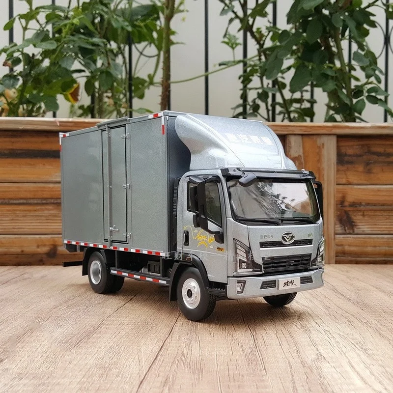 Collectible Alloy Toy Model Gift 1:24 Sinotruk Homan M3,HOWO Delivery Van Truck Vehicles DieCast Toy Model Gift,Decoration