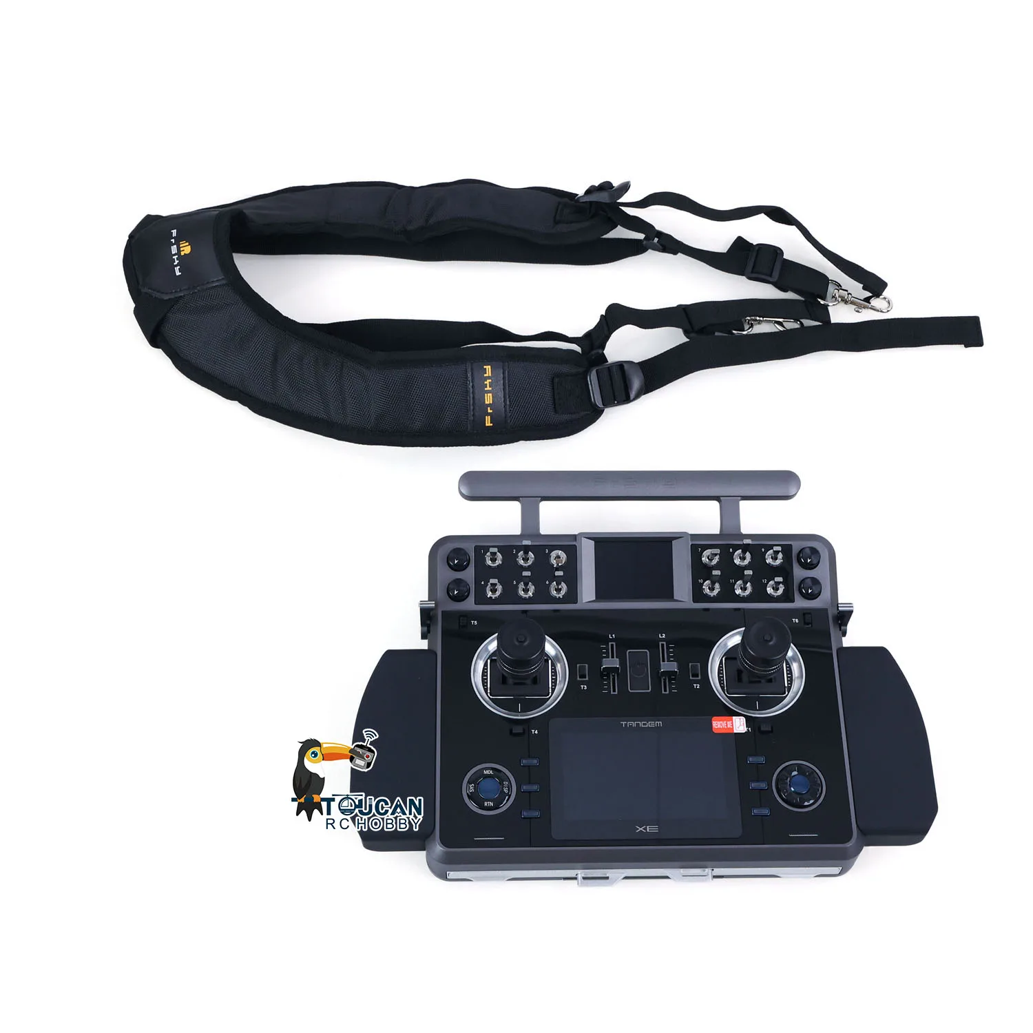 

In Stock FrSky Tandem XE 24 Channels RC Transmitter Controller 3D Gimbal With 2S 4000mAh Battery Remote Control Model