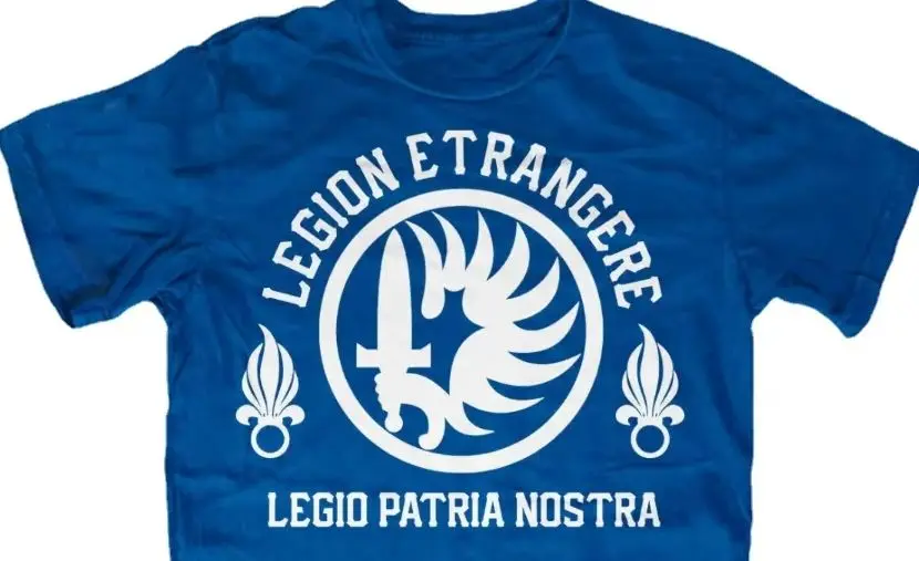 

Legion Etrangere. Legio Patria Nostra. French Foreign Legion T Shirt. New 100% Cotton Short Sleeve O-Neck Tshirt Casual Mens Top
