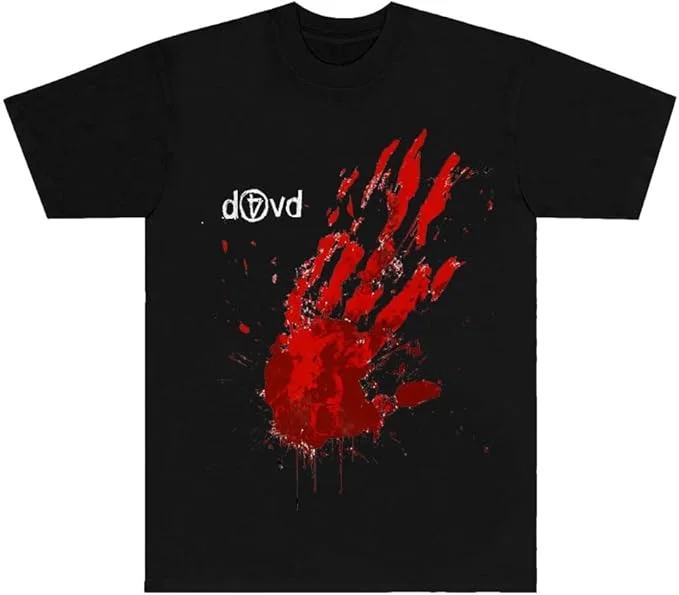 

D4vd The Last Hand T-Shirts Withered Tour Merch Streetwear Tee Women Men Hiphop Crewneck Short Sleeve Top