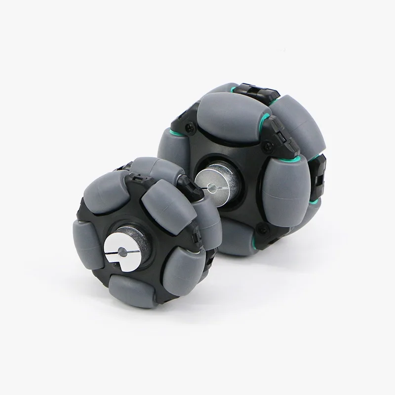 

70/85 MM Plastic Omnidirectional Wheel 90 ° Compatible Caster