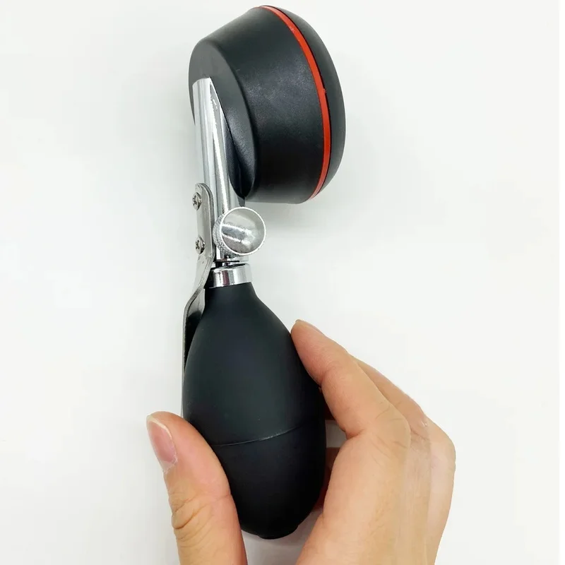 Lorvmed Handheld Veterinary Monitoring Device Manual Prsure Gauge with Integrated Meter Head PVC Prsurized Ball 300mmhg Accsori