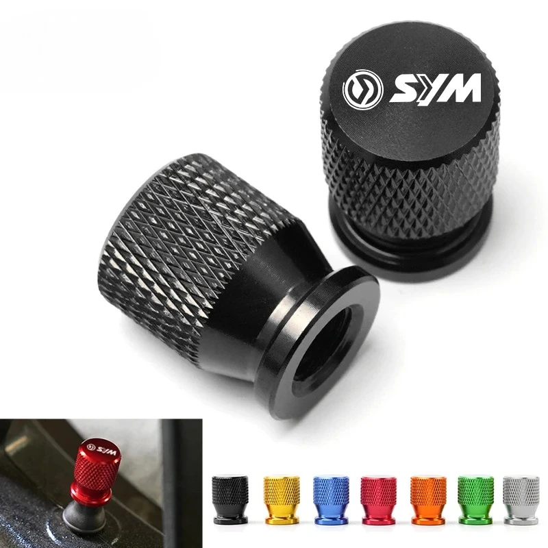 ل SYM شعار عجلة قضيب صمام إطار قبعات غطاء JOYMAX Z 125/250/300 MAXSYM 400i 600i TL500 CRUiSYM 300 GTS 300i T2 T3 Joyride 200 #1