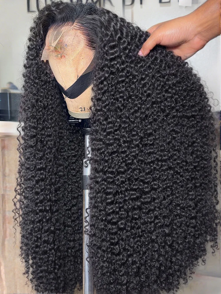 

40 Inch Deep Water Wave Lace Front Wig Deep Curly Lace Front Human Hair Wigs 13x6 Hd Frontal Lace Wigs Pre Plucked For Women