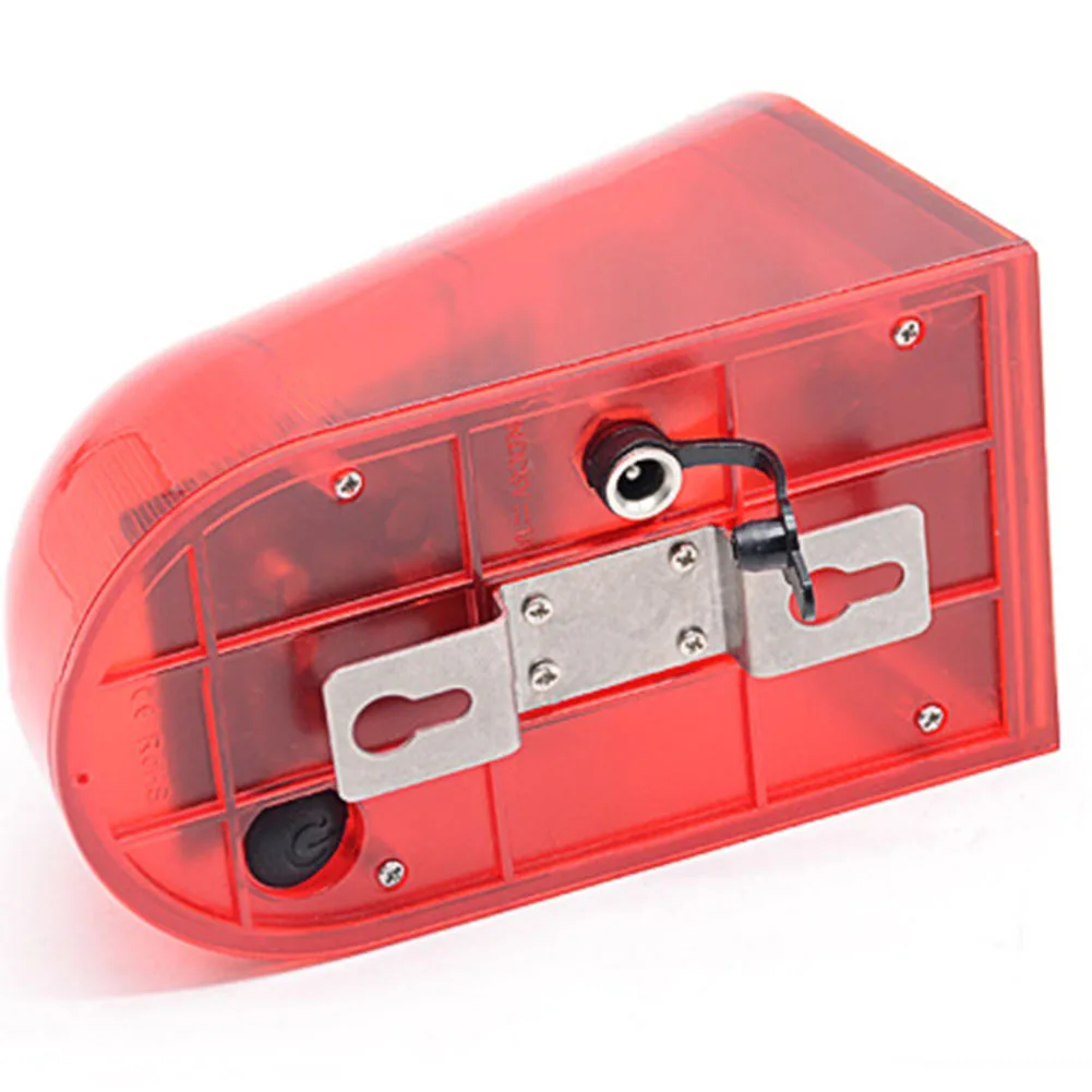 

Solar Strobe Light Alarm Waterproof Security Alarm Siren Remote Control Multifunctional Portable for Villa Farm Yard Garden