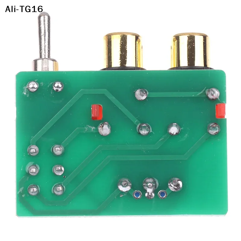 【TG16】1Pc 2026 New 2-ways Signal Switching Board 2 In 1out Audio Source Switchboard Accessories