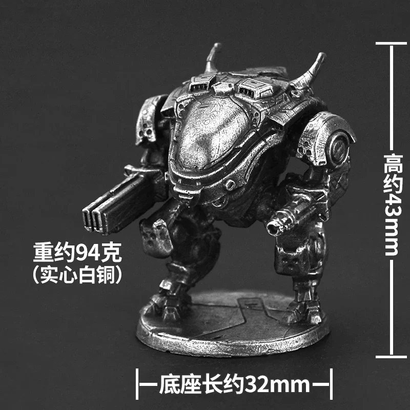 Cupronickel Metal mechaniczna zbroja mechanik wojownicy figurki miniaturowe figurki drapieżników stół wojenny gra mężczyźni zabawki