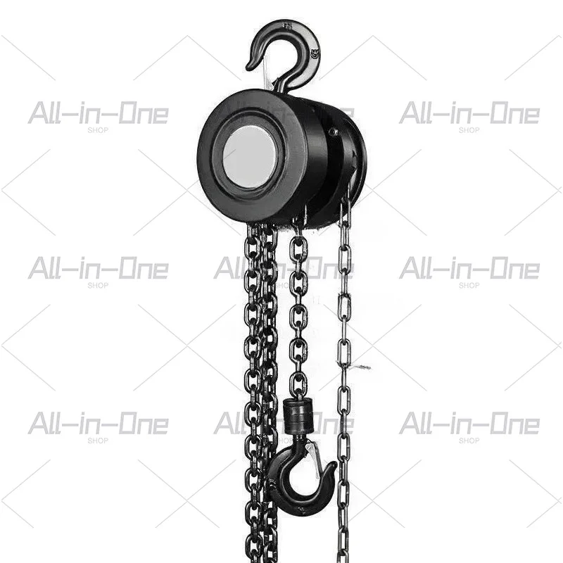 3 Meters Round Chain Hoist, 1 Ton & 3 Tons Rewind Chain Lifting Crane Equipment