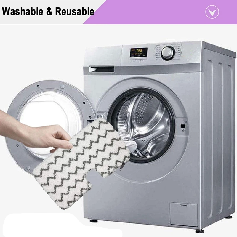 Almohadillas de fregona de vapor con tiras de fregado, recambios de almohadilla de repuesto para fregona de bolsillo Shark Steam S3500 Series S3501 S3601 S3550 S38, promoción