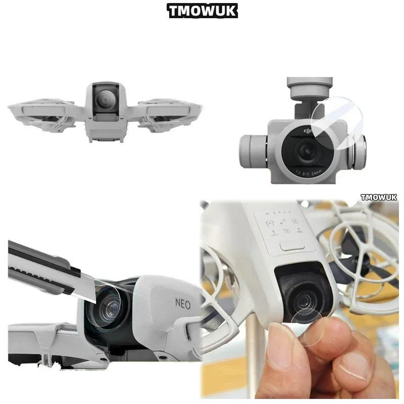 For DJI Phantom 4 Advanced RTK Pro V2.0 DJI Avata Neo Fingerprint - Resistant Tempered Glass Screen Protector