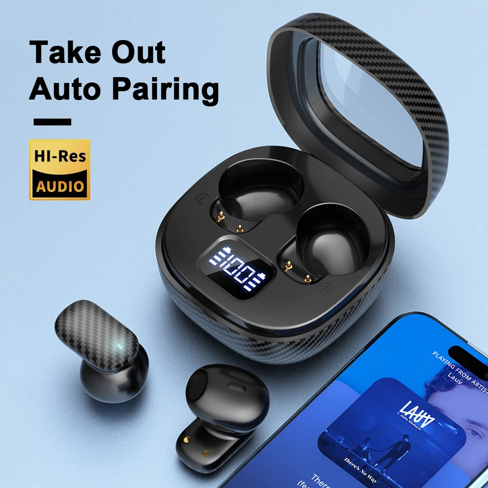 الأصلي الوحش سماعة لاسلكية تعمل بالبلوتوث 5.3 سماعات TWS الألعاب عمر البطارية الطويل سماعات HIFI سماعات صوت ستيريو مع هيئة التصنيع العسكري