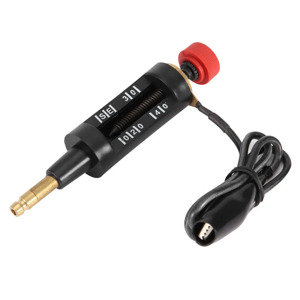 Adjustable Spark Plug Tester Multi-Position Heat-Resistant Insulated Ignition Coil Tester Plug-and-Play Coil-on Plug Tester
