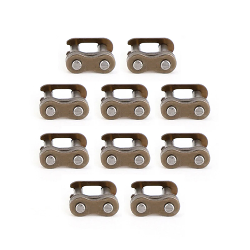 25H Chain Master Link Spring Clip Connecting Link for 33-49cc 2-Stroke Gas Scooter Mini ATV Dirt Pocket Bike