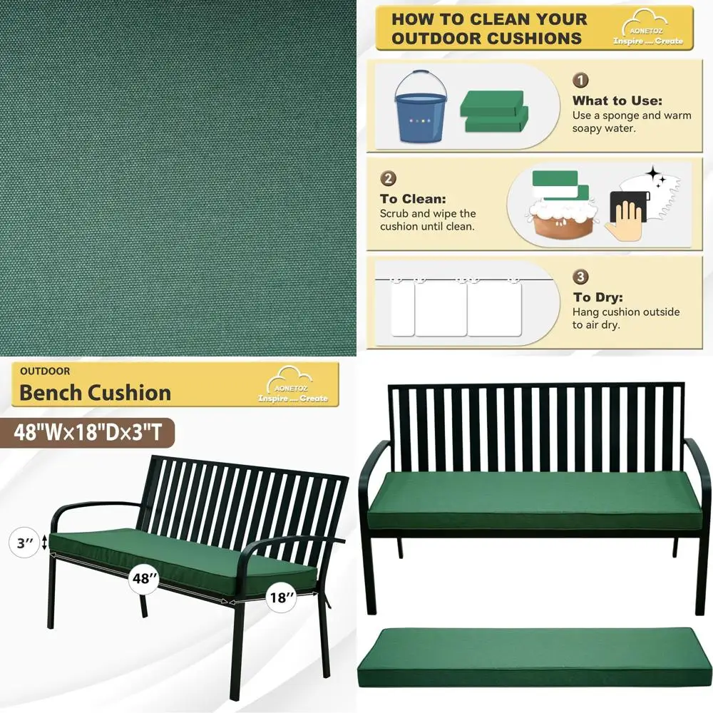 

Водонепроницаемые и устойчивые к УФ-излучению чехлы для уличных скамеек, съемные для легкой чистки, 42x18/48x18/59x18 дюймов