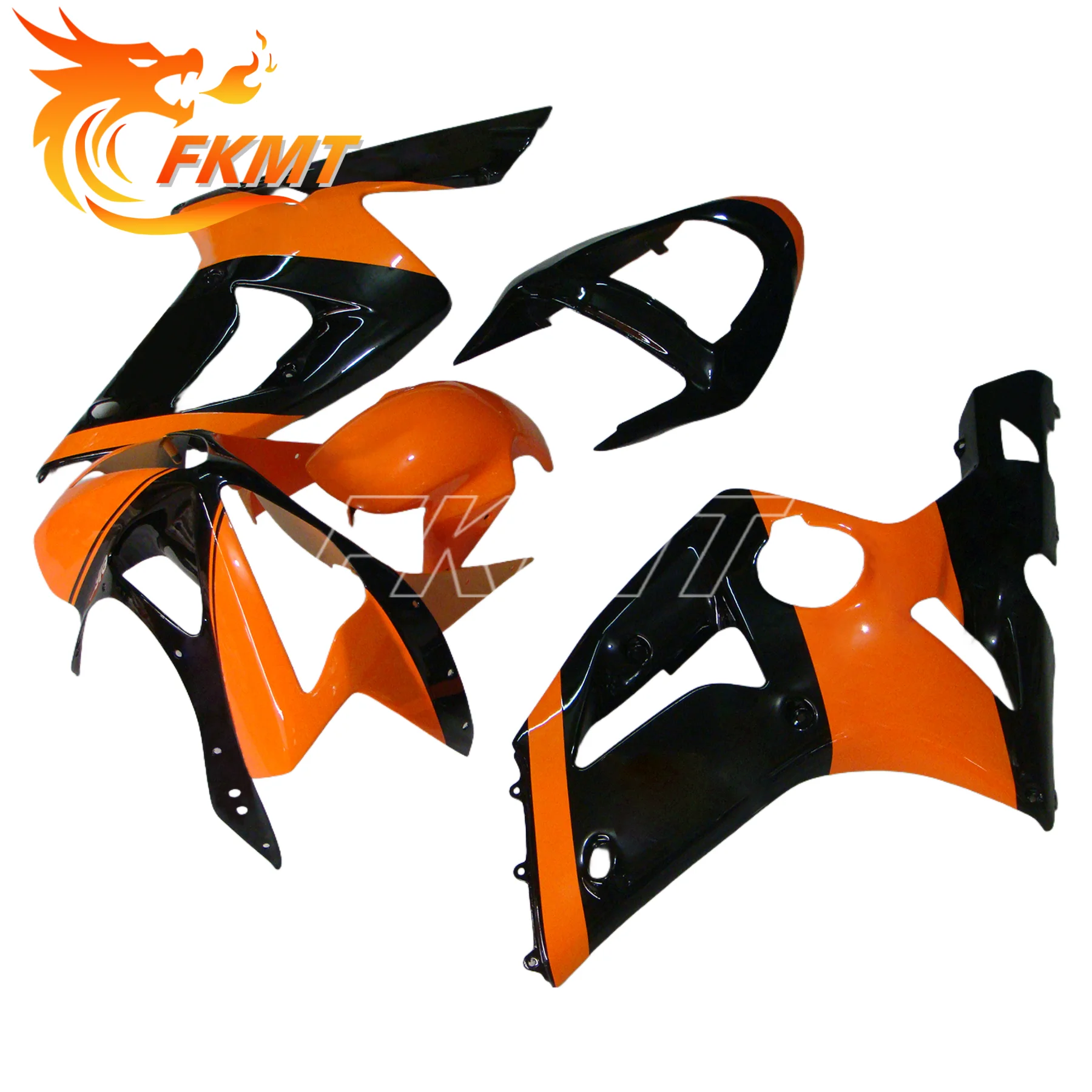 

High-Quality Fairing Kit ZX6R 2003 2004 Motorcycle Body Parts Full Set Fairings for Kawasaki ZX 6R 636 03 04