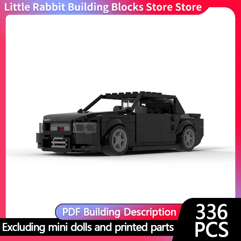 Speed Racing Car Model MOC Building Bricks Skyline ER34 Hypercar Modular Technology Children Holiday Gifts Assemble Toys Suit