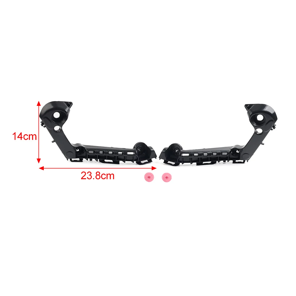 2Pcs Left+Right Car Front Bumper Support Mounting Holder Bracket For Toyota Corolla 2019 2020 2021 2022