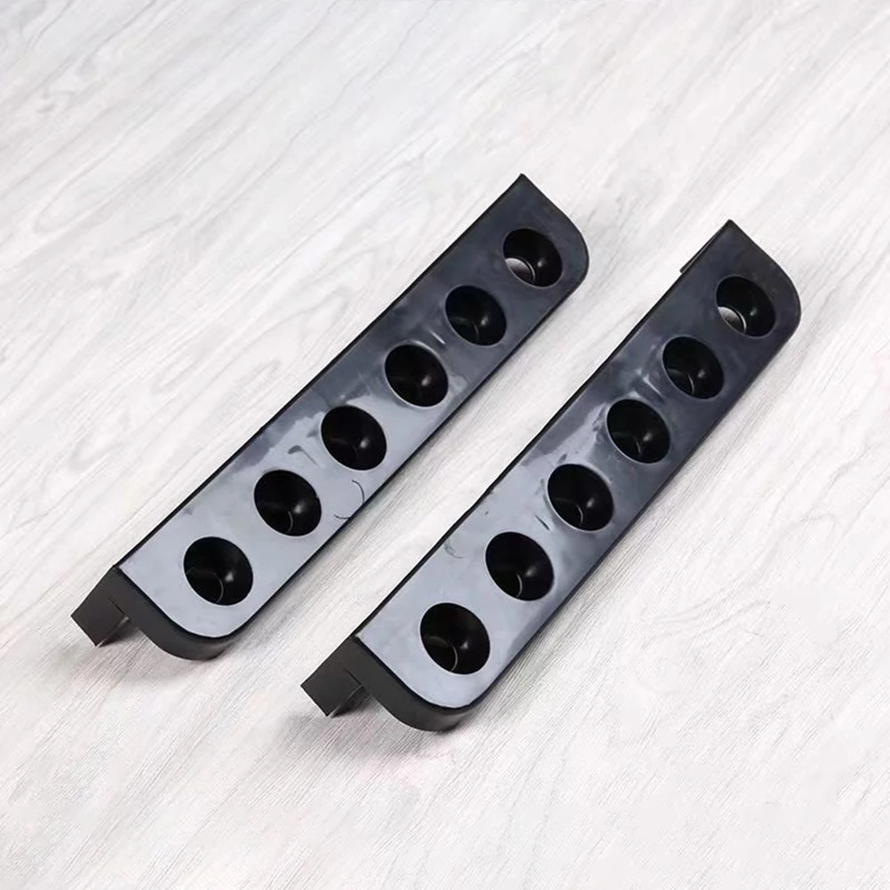 

1 set Plastic Billiard Rack 1 Set Pool Stick Holder Floor Type Display ganizer Delicate Pole Storage
