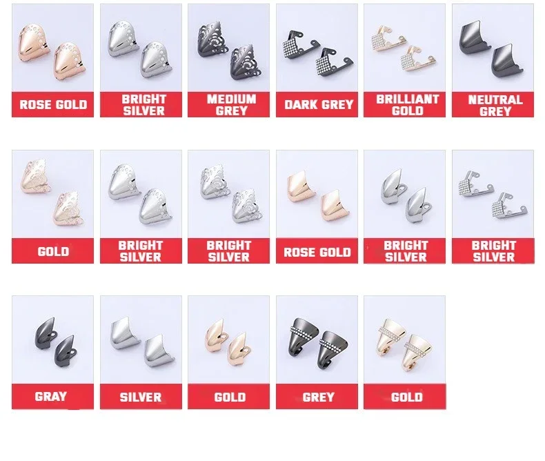 Frauen High Heel Metall Kappe Kappe Tragen und Reißen Concealer Anti-kicking Leder Schuhe Punkt Schutz Flache Schuh Tipps kappe Accessorices – Detail 6