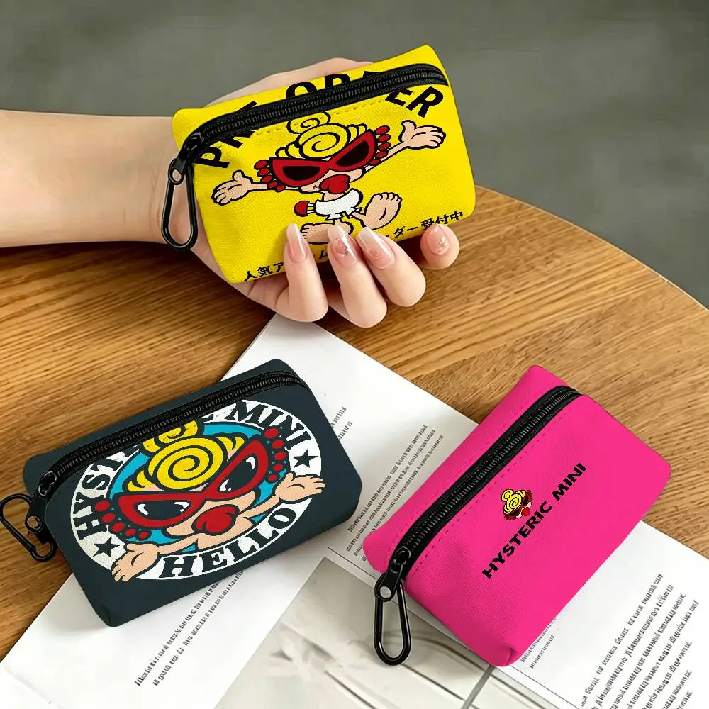 Japan Fashion Hysteric Mini Wear-resistant Oxford Cloth Coin Purse Portable Backpack Hanging Card Storage Bag