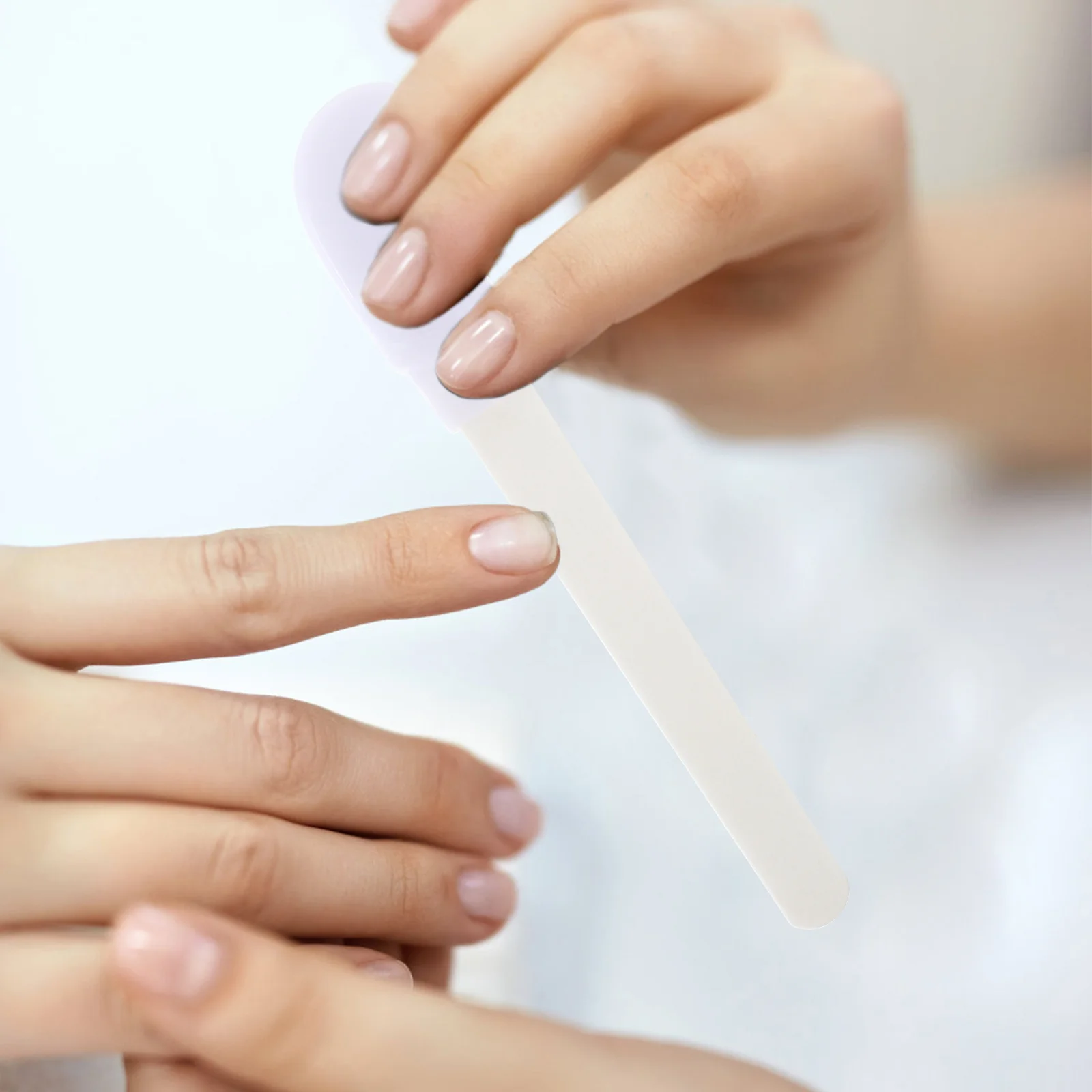 

5Pcs Ceramic Nail Polishing Strip Pedicure Tools Easy to File Edges Shape Nails Professional Manicure Nail Files