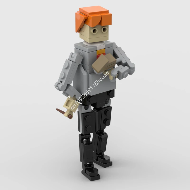 

85 шт. MOC Рональдс фигурка Уизли Гарри Строительные блоки для развития терпения и концентрации STEM Рождественская игрушка в подарок