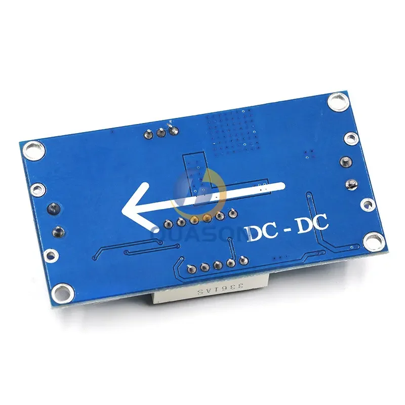 LM2596 BUCK 3A DC-DC Voltage Adjustable Step-Down Power Module + Blue LED Voltmeter