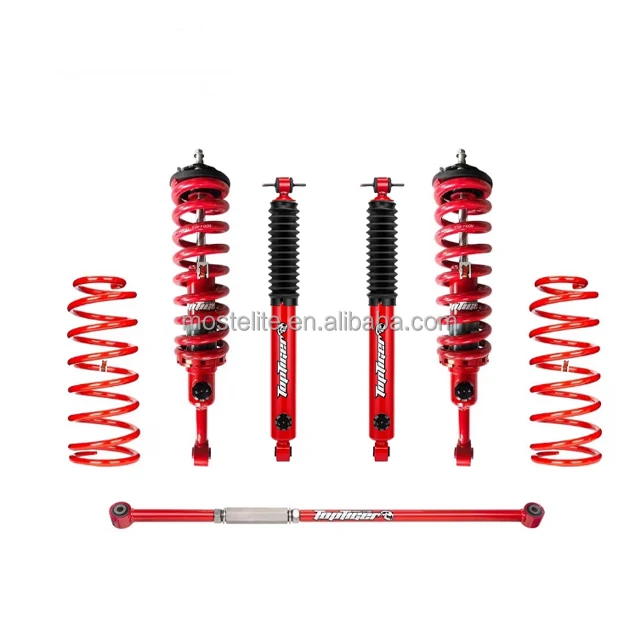 

TopTiger Reducing Extension Adjustable Shock Absorber Suspension Kit with Upper Control Arm for GWM Tank 300