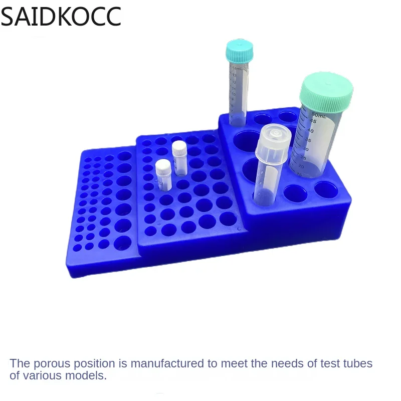 AAAAAMultifunctional Centrifuge Tube Rack 0.2/0.5/1.5/2/5/10/15/50Ml Stepped Test Tube Laboratory Supplies