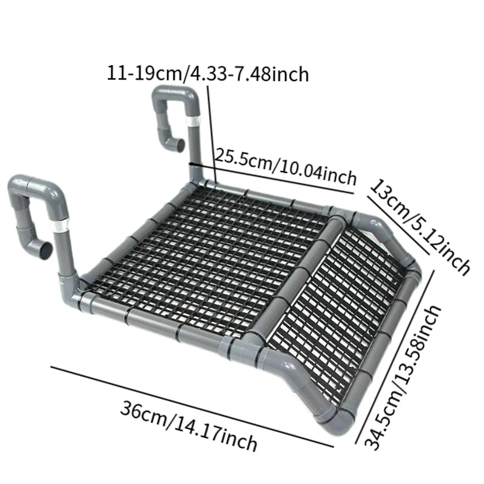 Turtle Ramp Resting Platform PP Safe Material Aquarium Dock Ladder Shelf for Pet Turtle Habitat Turtle House Equipment - view 6