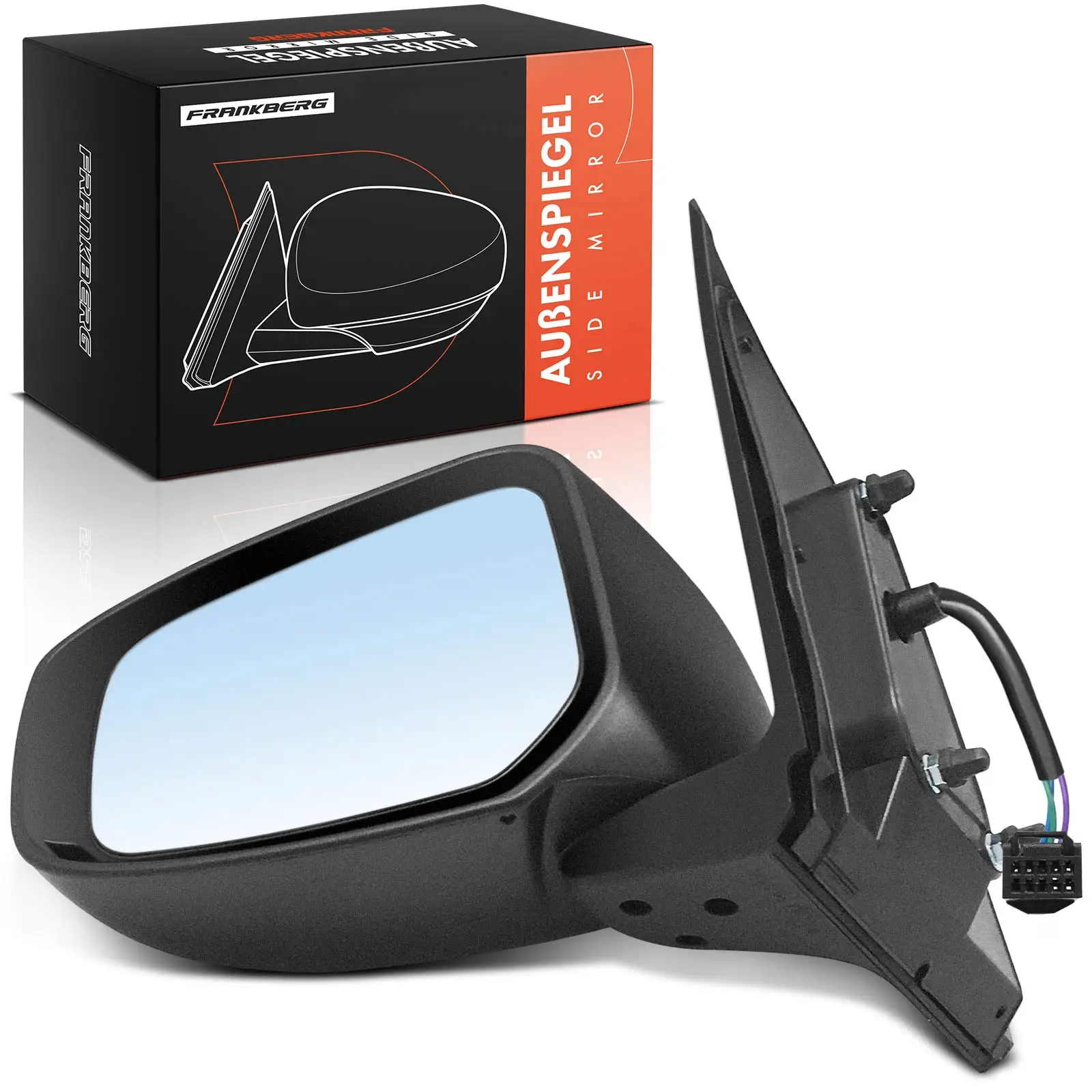 Frankberg 1x buitenspiegel links voor Mitsubishi Mirage/Space Star A0A 1.0L 1.2L Bj vanaf 2012 7632 B279 7632 B263
